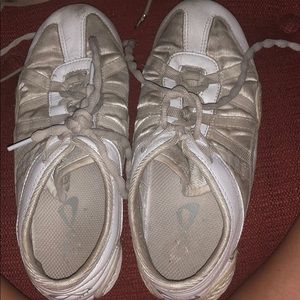 Infinity cheer shoes.